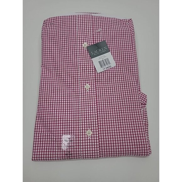 Lauren Ralph Lauren Classic Fit Button Down Men's Size 17 34/35 New with Tags - Picture 5 of 6